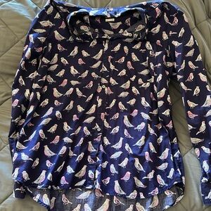 EUC Gap Shrunken Boyfriend long sleeve button-down sz XL